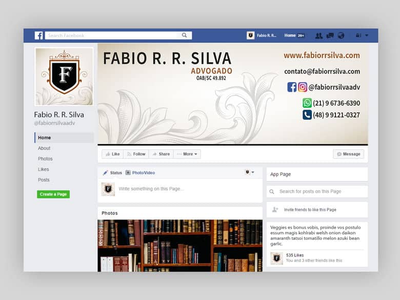 BN Face Fabio R R Silva